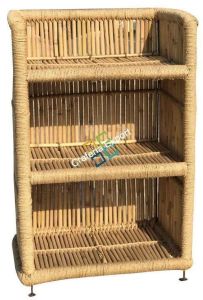 Bamboo Space Organizer Multi Use Rack