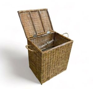Cane Laundry Cum Picnic Basket