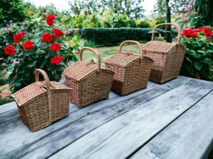 Cane Rattan Picnic Basket