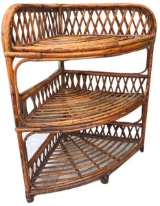 Cane Triangle Shoe Rack