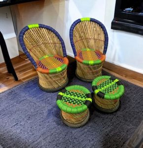 Garden Bamboo Furniture Set