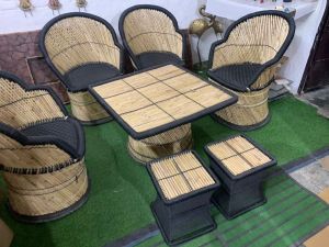 Modular Bamboo Furniture Set