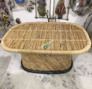Square Bamboo Table