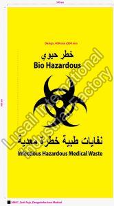 150 Micron Biohazard Heavy Duty Bag