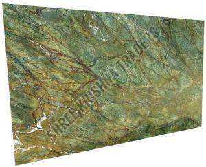 Rainforest Green Marble Slab