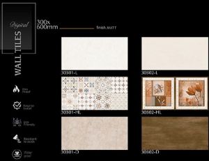 Artistic Matt Finish Digital Ceramic Wall Tiles
