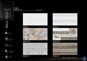Decorative Matt Texture Digital Ceramic Wall Tiles