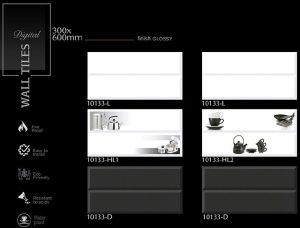 Pure White Glossy Ceramic Wall Tiles