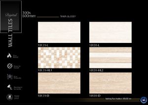 Soft Beige Stone Digital Ceramic Wall Tiles