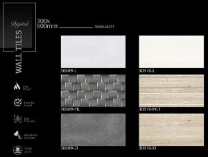 Stone Brick Matt Finish Ceramic Wall Tiles