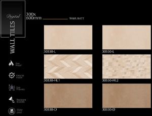 Warm Chevron Matt Finish Ceramic Wall Tiles