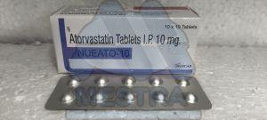 Nueato 10mg Atorvastatin Tablets