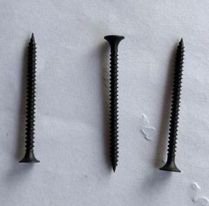70 Mm Flat Head Black Drywall Screw