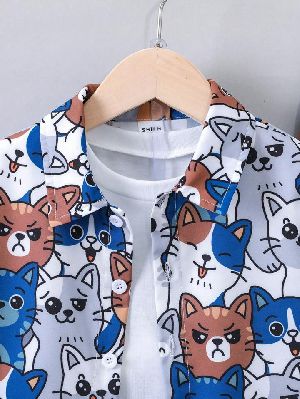 Boys Graphic Print Co-Ord Set