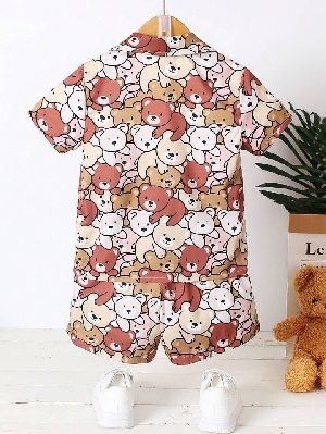 Boys Graphic Print Co-Ord Set