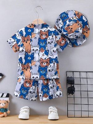 Boys Graphic Print Co-Ord Set