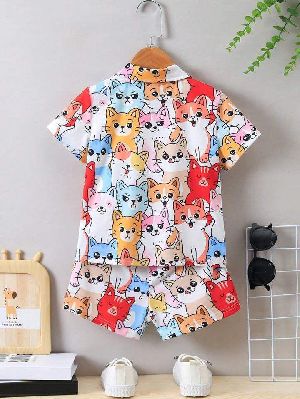 Boys Graphic Print Co-Ord Set