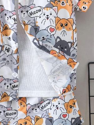 Boys Graphic Print Co-Ord Set
