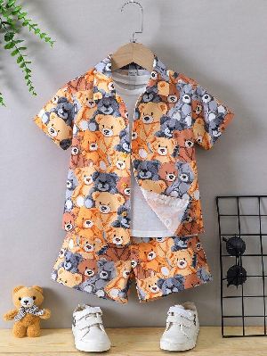 Boys Graphic Print Co-Ord Set