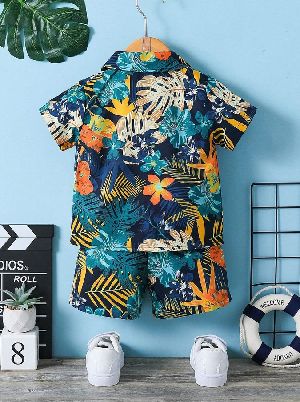 Boys Graphic Print Co-Ord Set