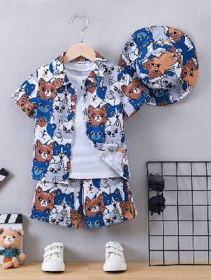 Boys Graphic Print Co-Ord Set