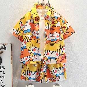 Boys Graphic Print Co-Ord Set