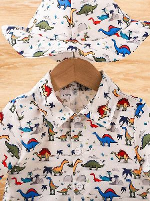 Boys Graphic Print Co-Ord Set