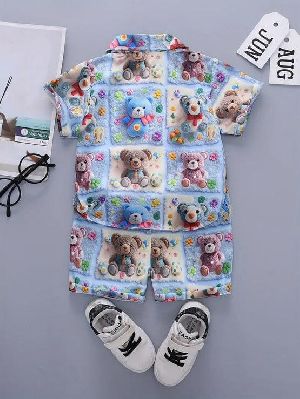 Boys Graphic Print Co-Ord Set