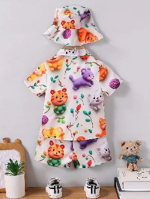 Boys Graphic Print Co-Ord Set
