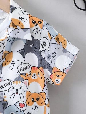 Boys Graphic Print Co-Ord Set