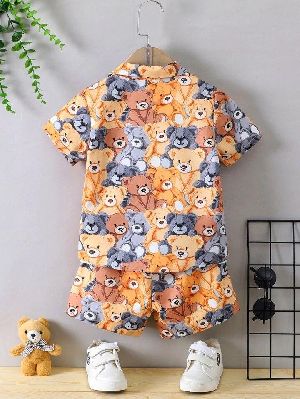 Boys Graphic Print Co-Ord Set