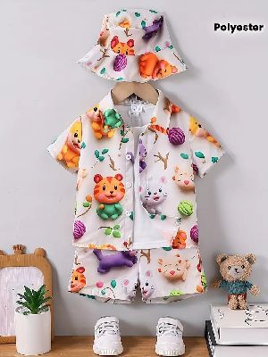 Boys Graphic Print Co-Ord Set