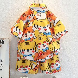 Boys Graphic Print Co-Ord Set