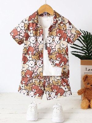 Boys Graphic Print Co-Ord Set