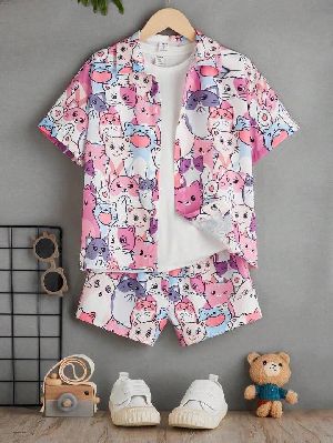 Boys Graphic Print Co-Ord Set
