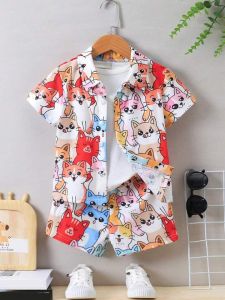 Boys Graphic Print Co-Ord Set