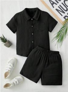 Boys Plain Co-Ord Set