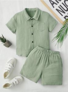 Boys Sea Green Co-Ord Set