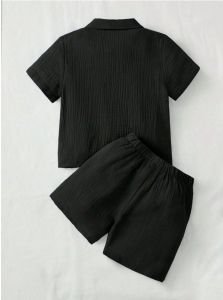 Boys Black Co-Ord Set