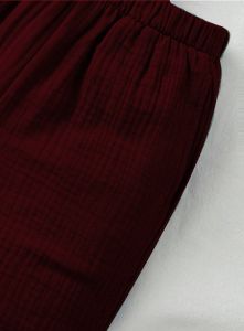 Boys Maroon Co-Ord Set