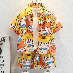 Boys Graphic Print Co-Ord Set