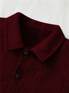 Boys Maroon Co-Ord Set