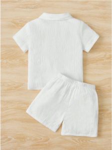Boys White Co-Ord Set