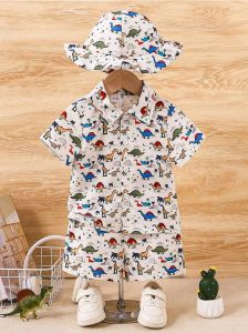 Boys Graphic Print Co-Ord Set