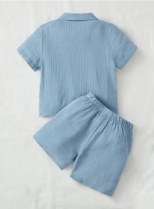 Boys Sky Blue Co-Ord Set