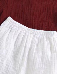 Boys Maroon &AMP; White Shirt &AMP; Shorts