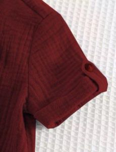 Boys Maroon &AMP; White Shirt &AMP; Shorts