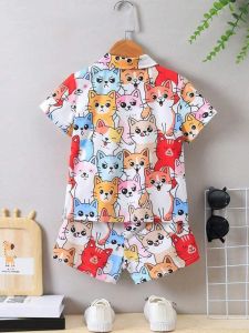 Boys Graphic Print Co-Ord Set