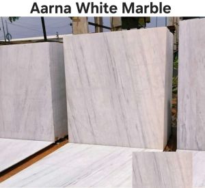 Aarna White Marble Slab