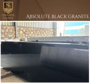 Absolute Black Granite Slab